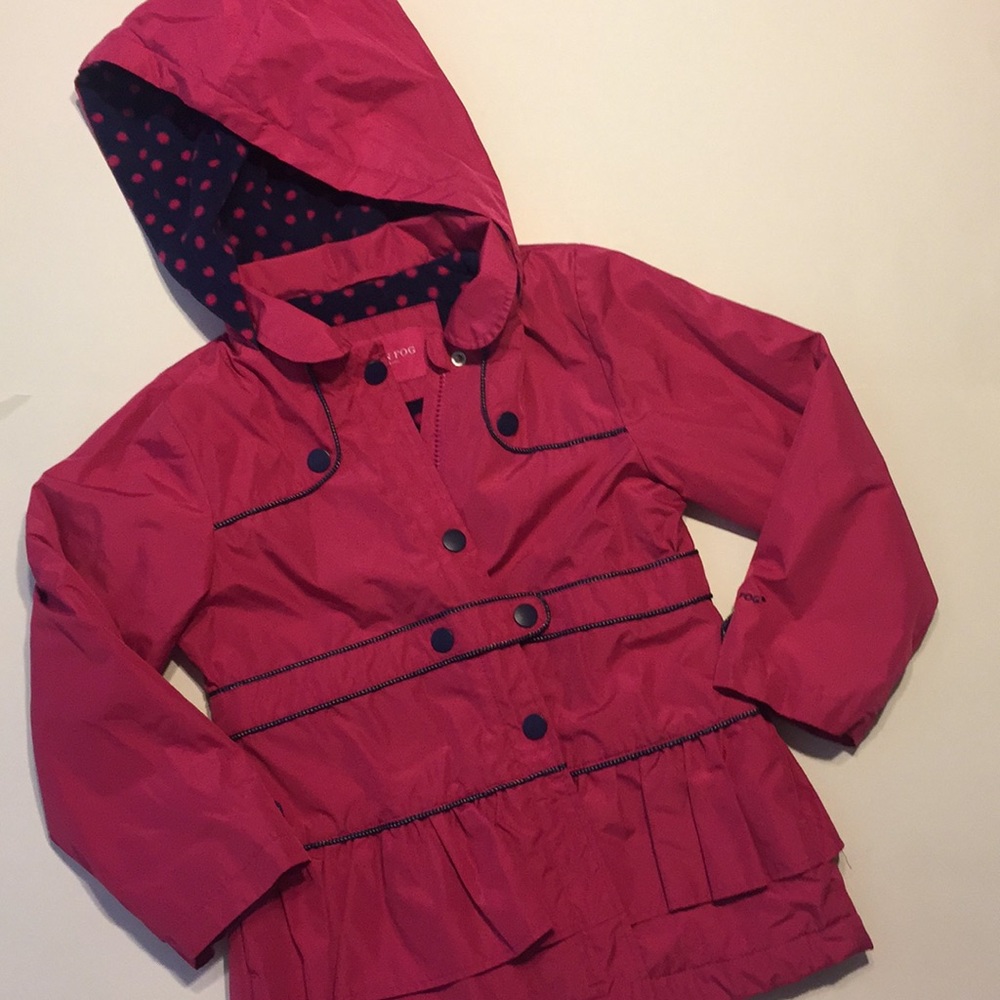 Little girls raincoat